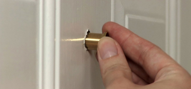 peephole door repair in Rancho Palos Verdes